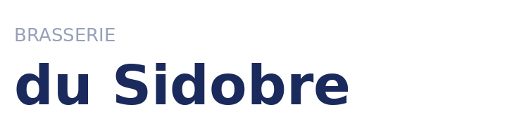 Brasserie du Sidobre
